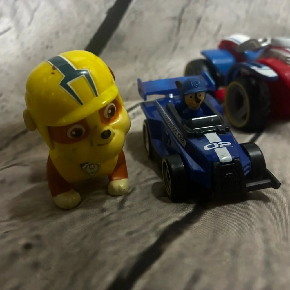 Paw Patrol Toy Figures Vehicles‎ Lot Collection Kids Cartoon 11 Piece Set AS IS